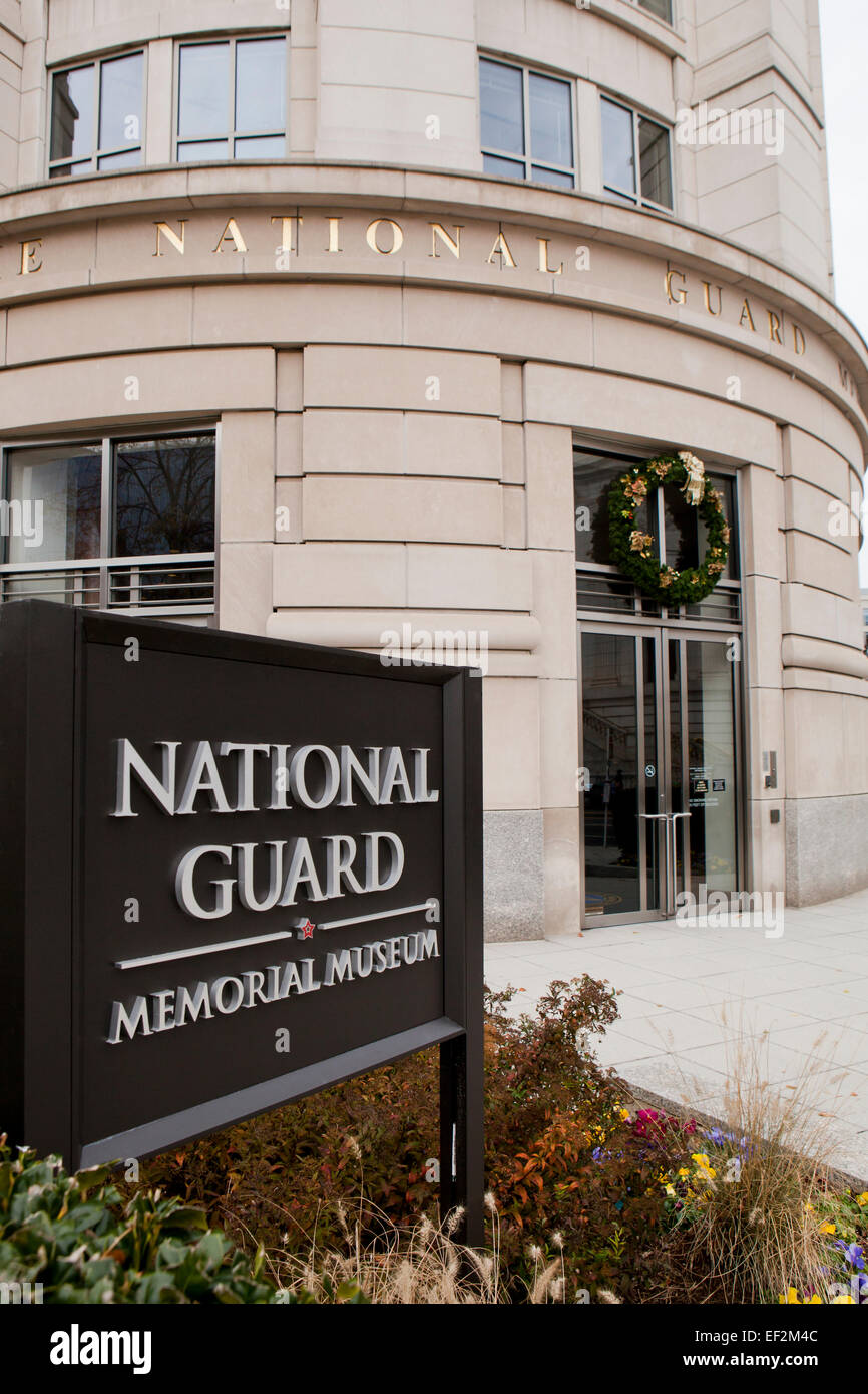 National Guard Memorial - Washington, DC USA Stock Photo