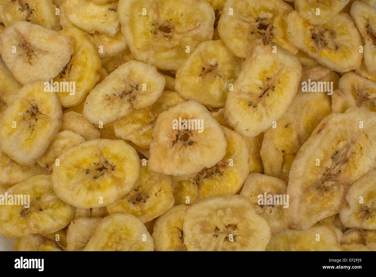 Banana chips. Stock Photo