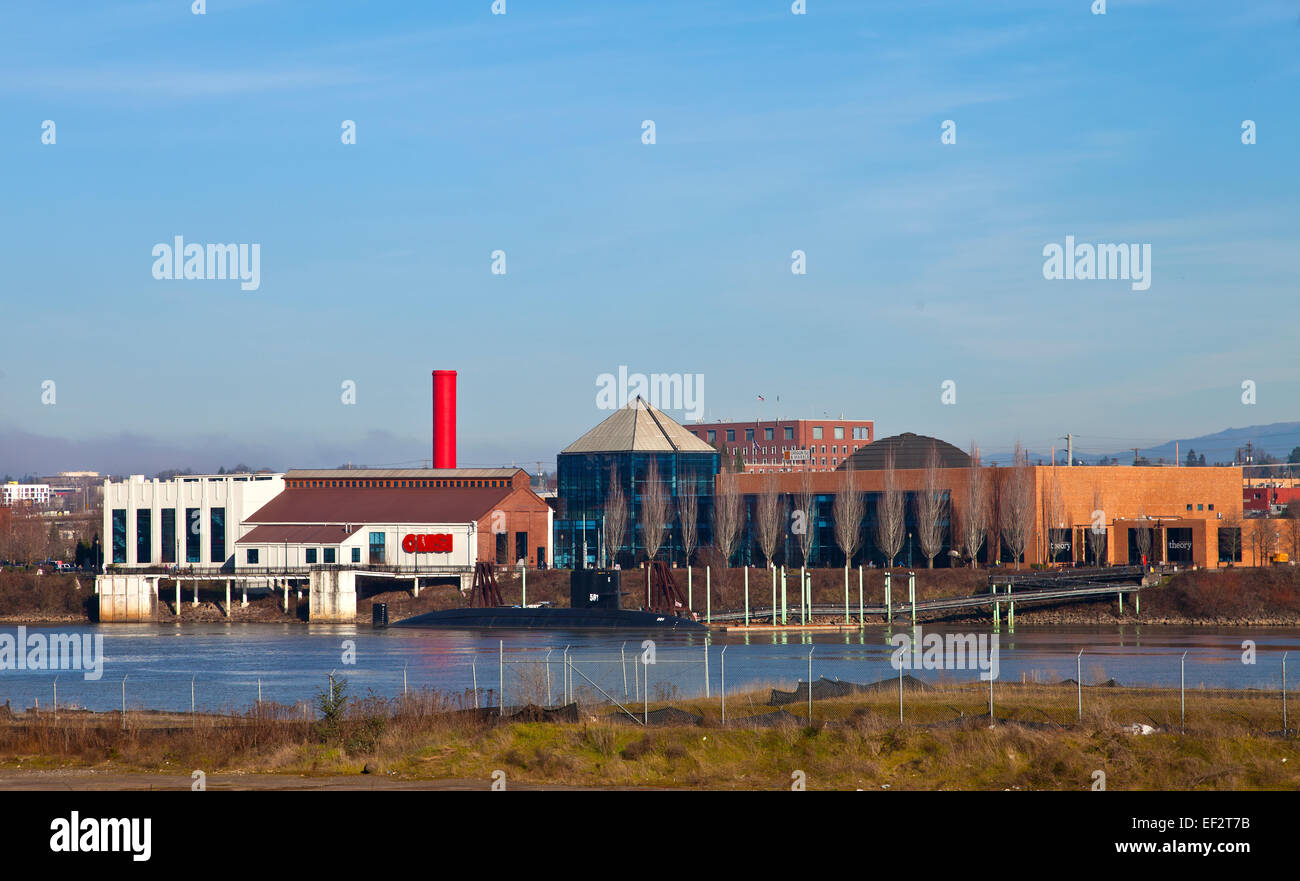 Oregon museum of science and industry OMSI, pacific northwest Stock