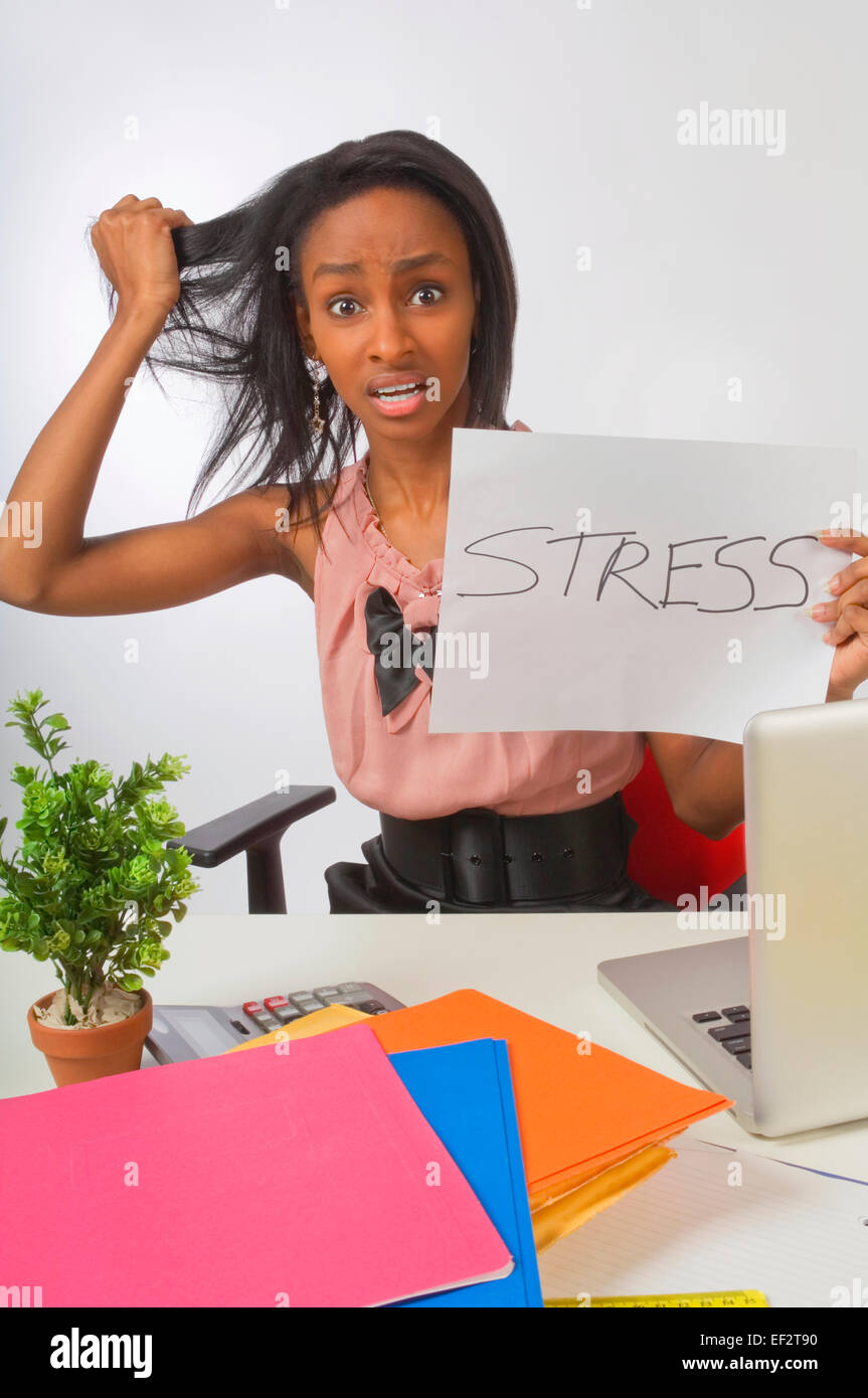 Pulling hair out computer hires stock photography and images Alamy