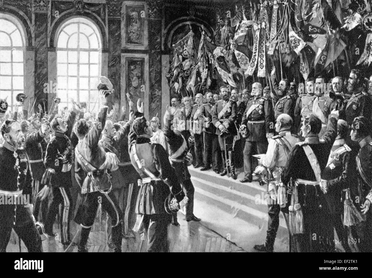 Proclamation of the King of Prussia, Wilhelm I, or William I, 17971888