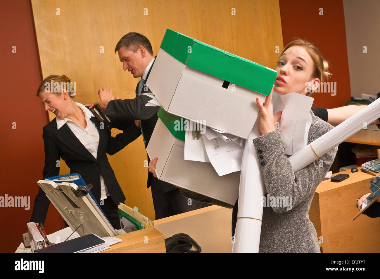 Chaos Office Hi Res Stock Photography And Images Alamy