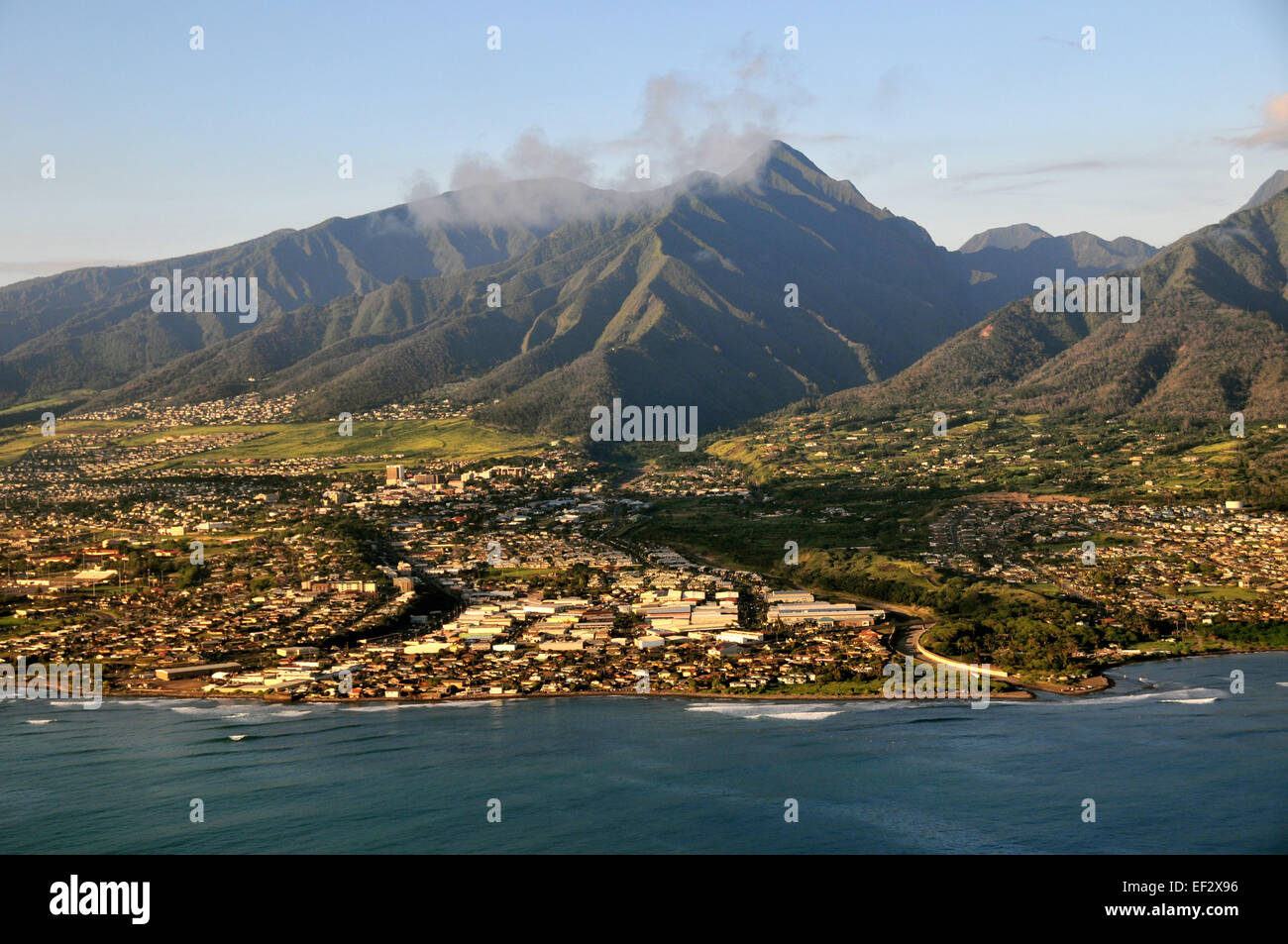 Aerial view kahului maui hires stock photography and images Alamy
