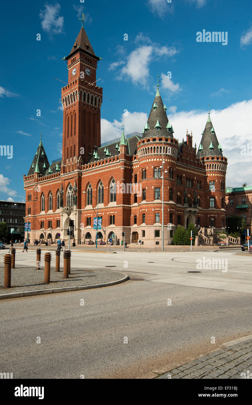 Town Hall, Radhuset, Helsingborg, Scania, Sweden Stock Photo - Alamy