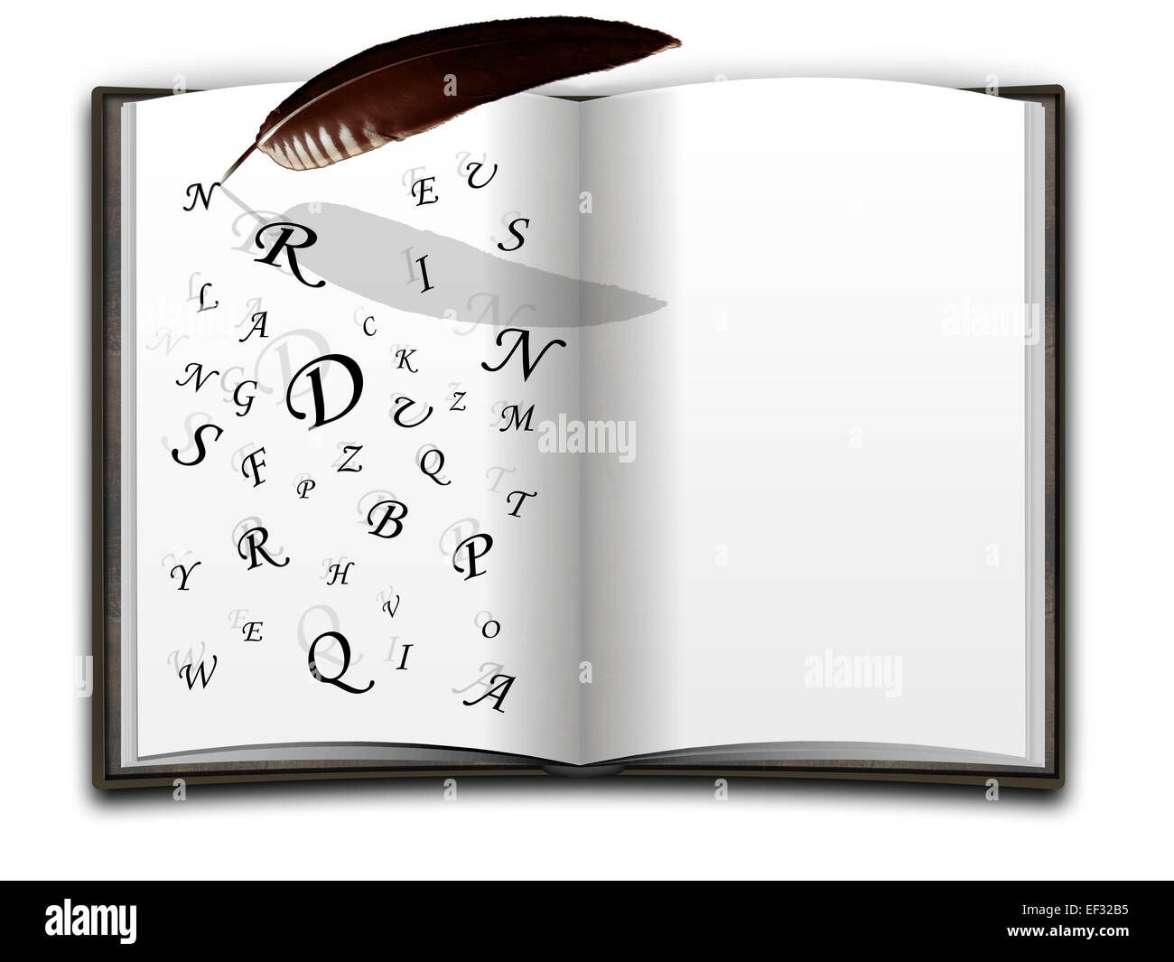 Quill illustration hi-res stock photography and images - Alamy