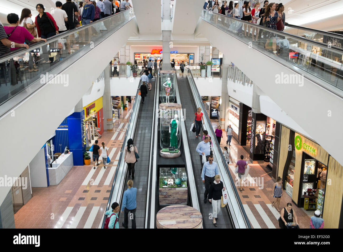 Broadway shopping centre, near chippendale in Sydney,Australia Stock Photo