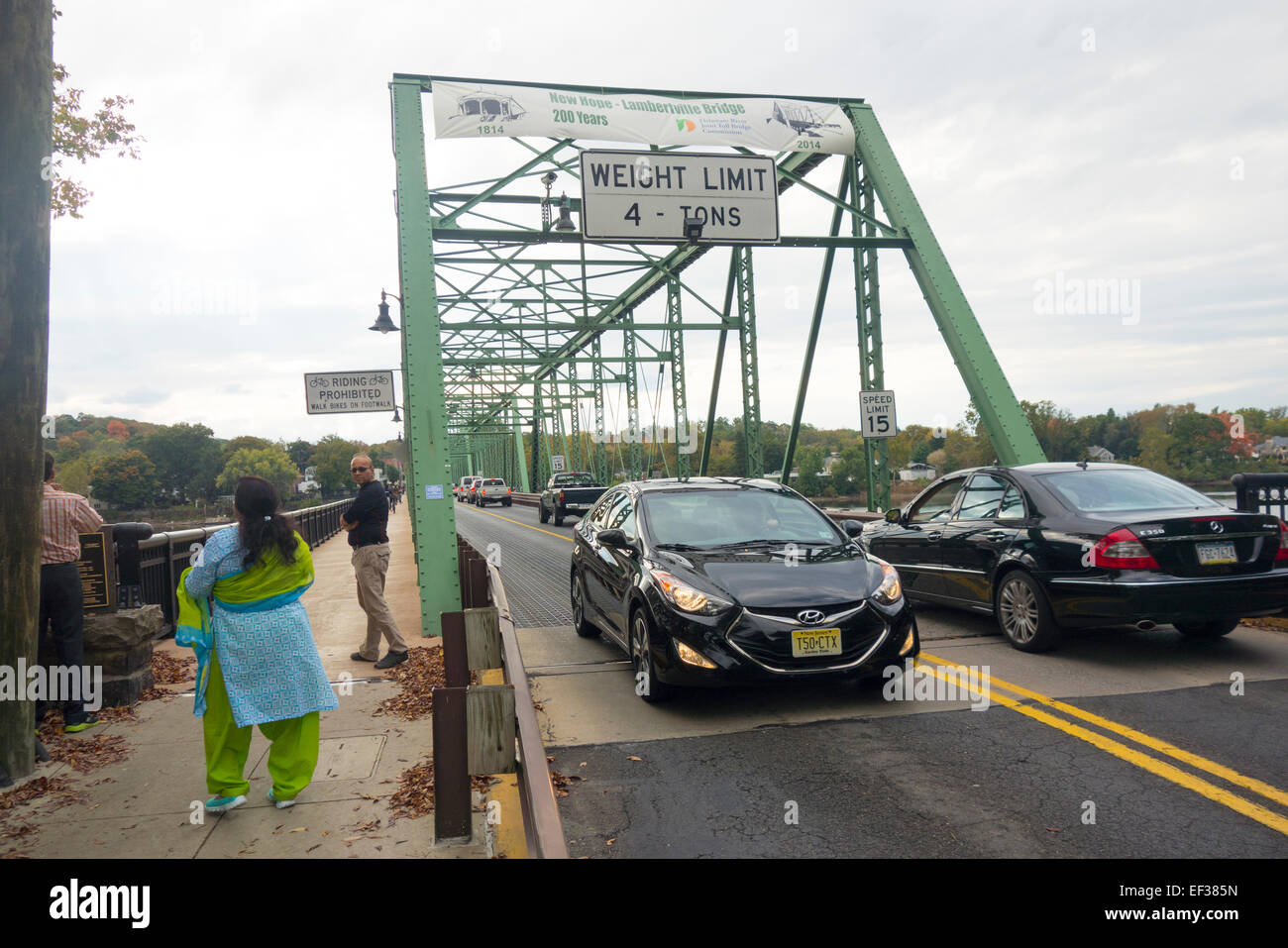New hope lambertville toll bridge hires stock photography and images