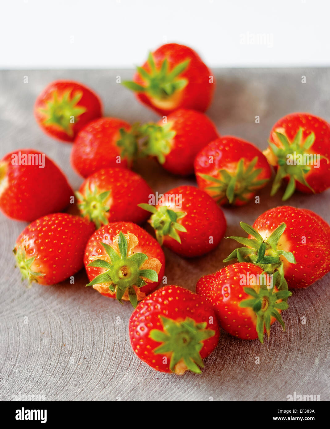 Fresh hulled strawberries hires stock photography and images Alamy