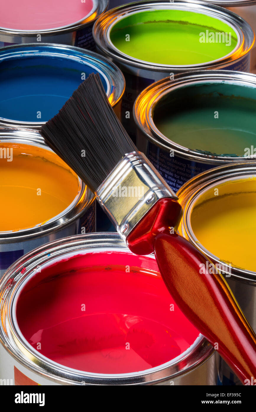 Water based paints hi-res stock photography and images - Alamy