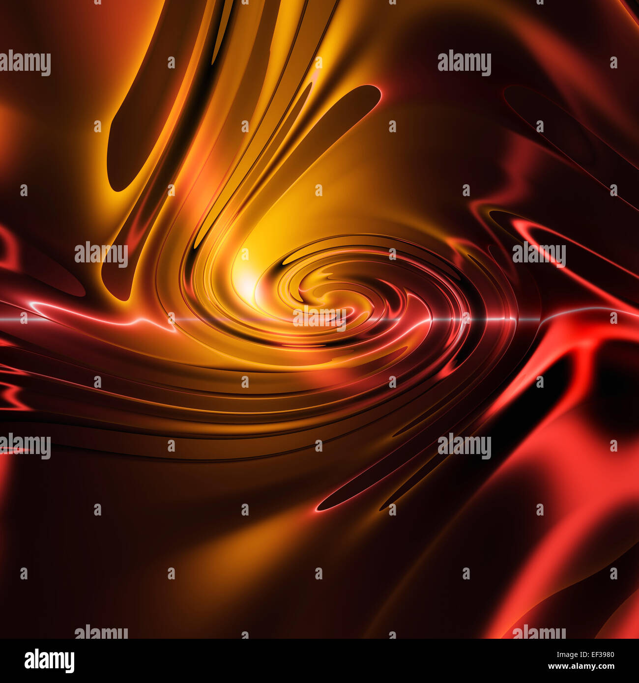 Digital Illustration of a surreal abstract Structure Stock Photo - Alamy