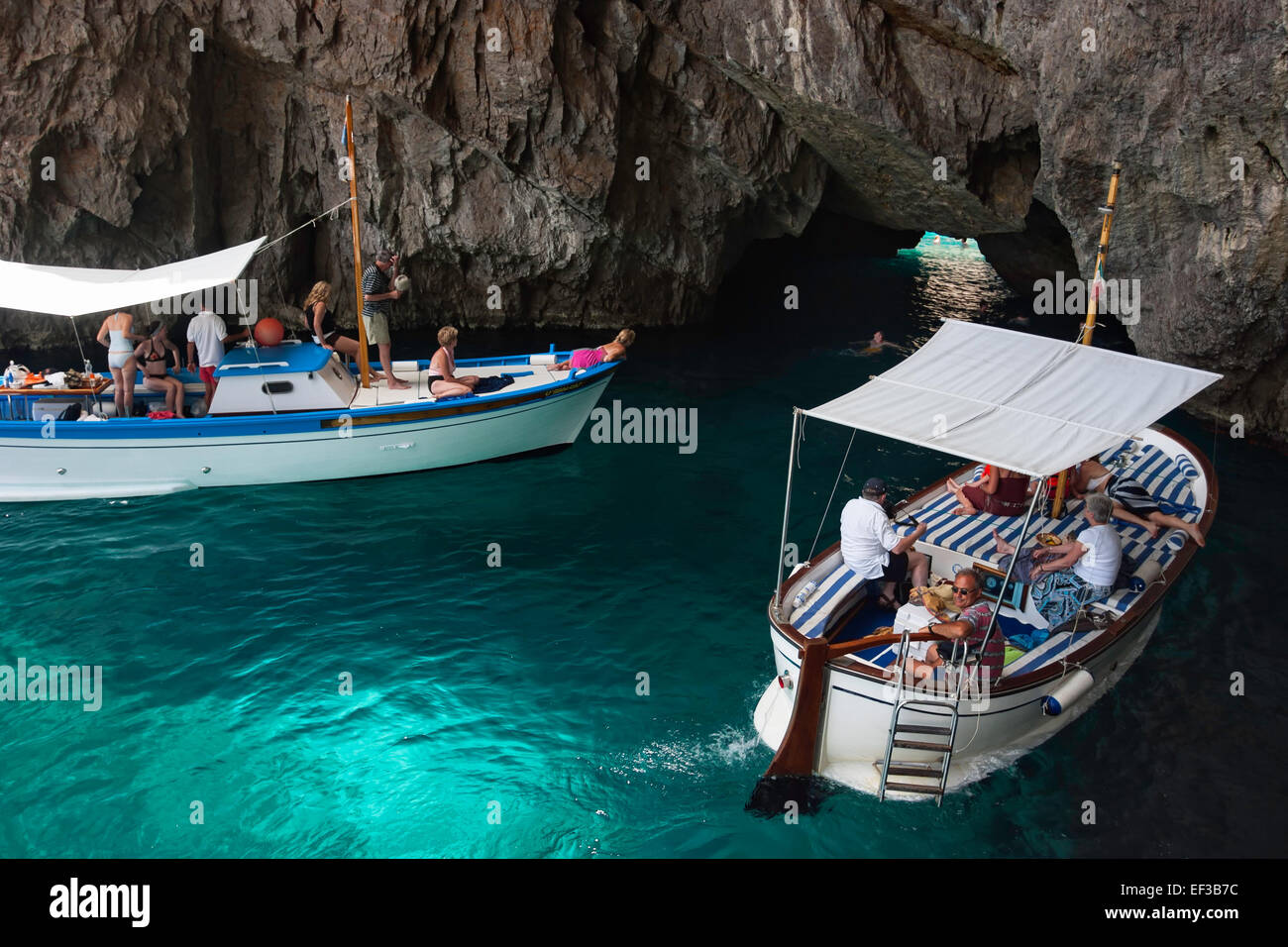 Green Grotto , Isle of Capri , Italy Stock Photo Alamy