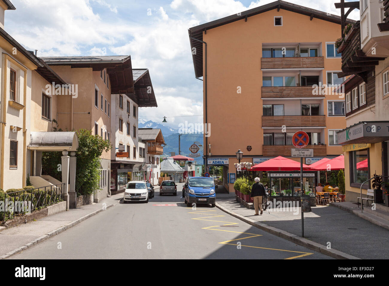 Zell am See Austria Stock Photo
