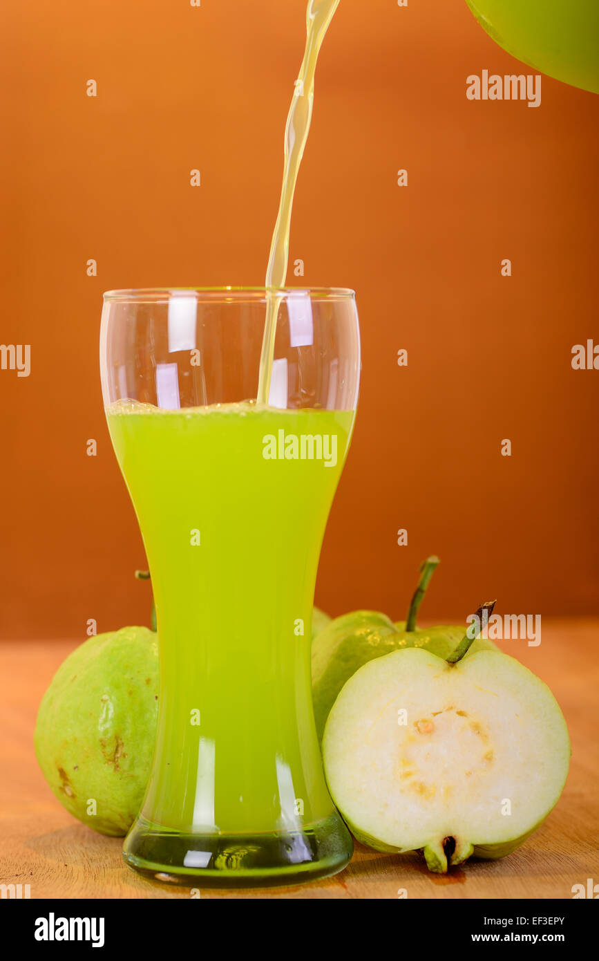 fresh guava juice Stock Photo Alamy