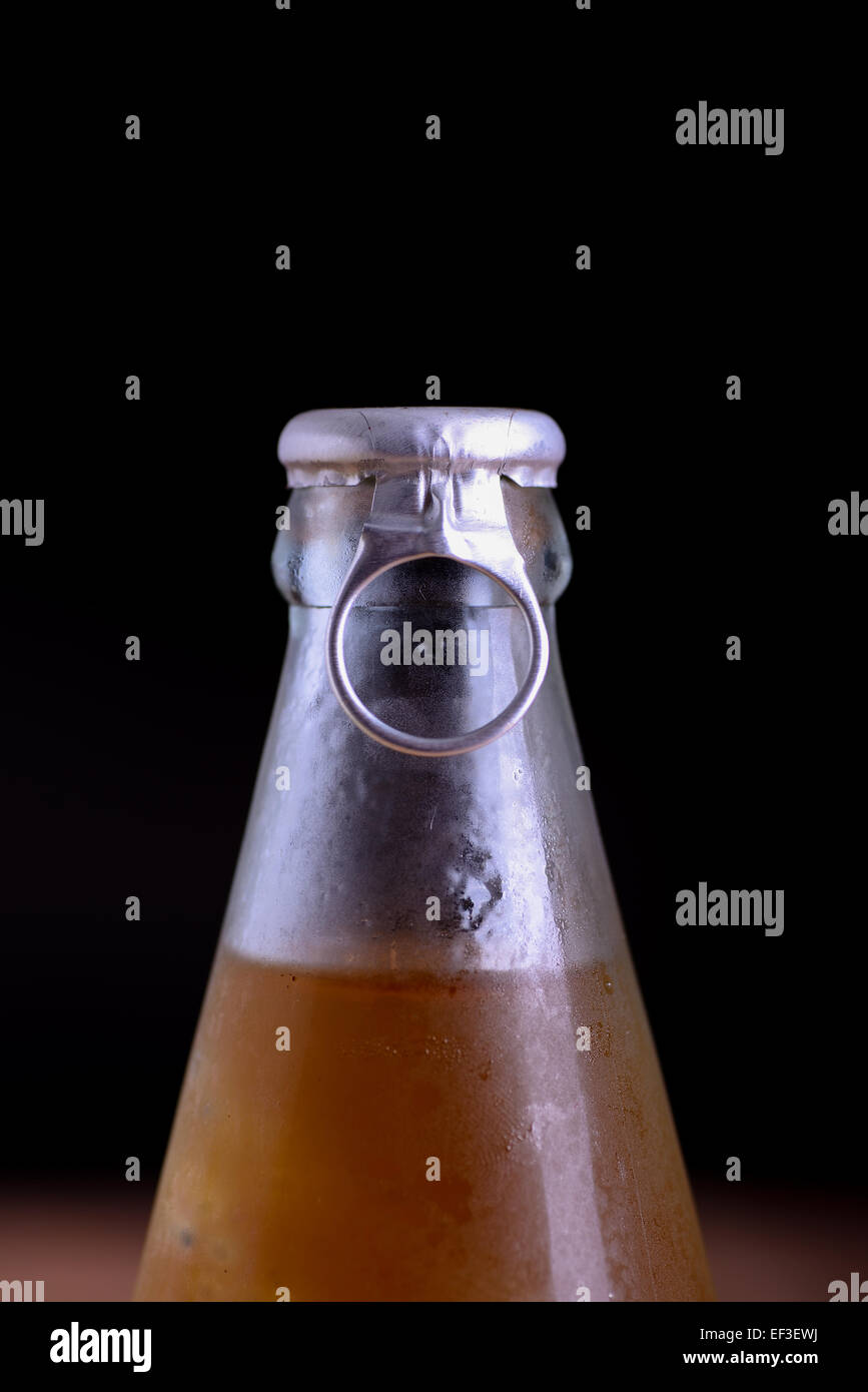 Bottle bird's nest Stock Photo