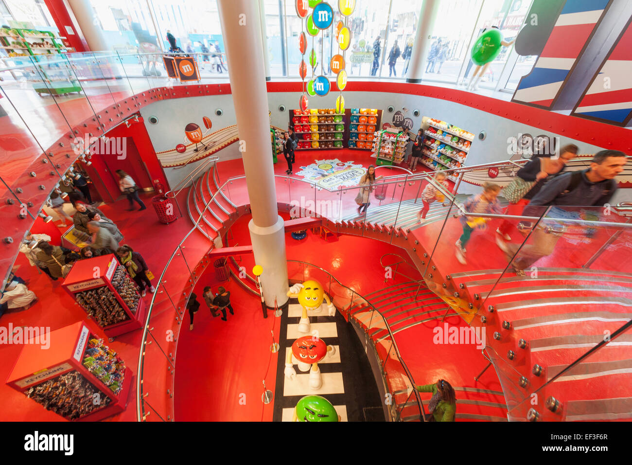 England London Leicester Square M M S Store Stock Photo Alamy