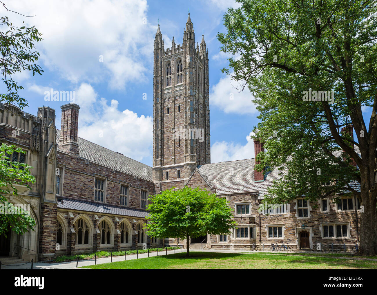 Holder Hall, Rockefeller College, Princeton University, Princeton, New Jersey, USA Stock Photo
