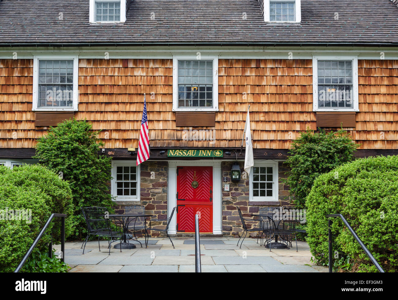 The Nassau Inn on Palmer Square in downtown Princeton, New Jersey, USA