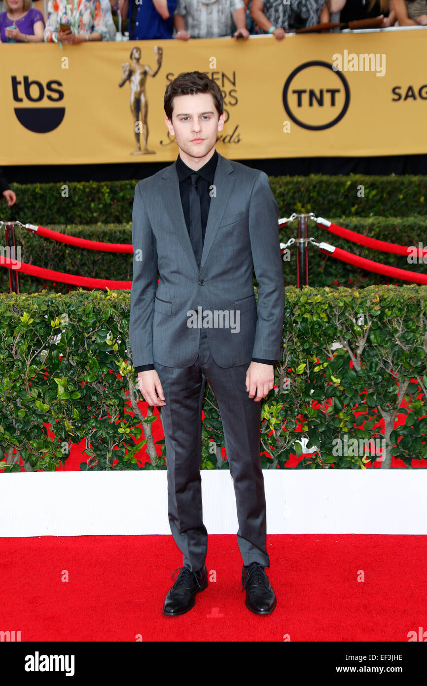 Travis Tope arrives at the 21st annual Screen Actors Guild Awards - SAG ...