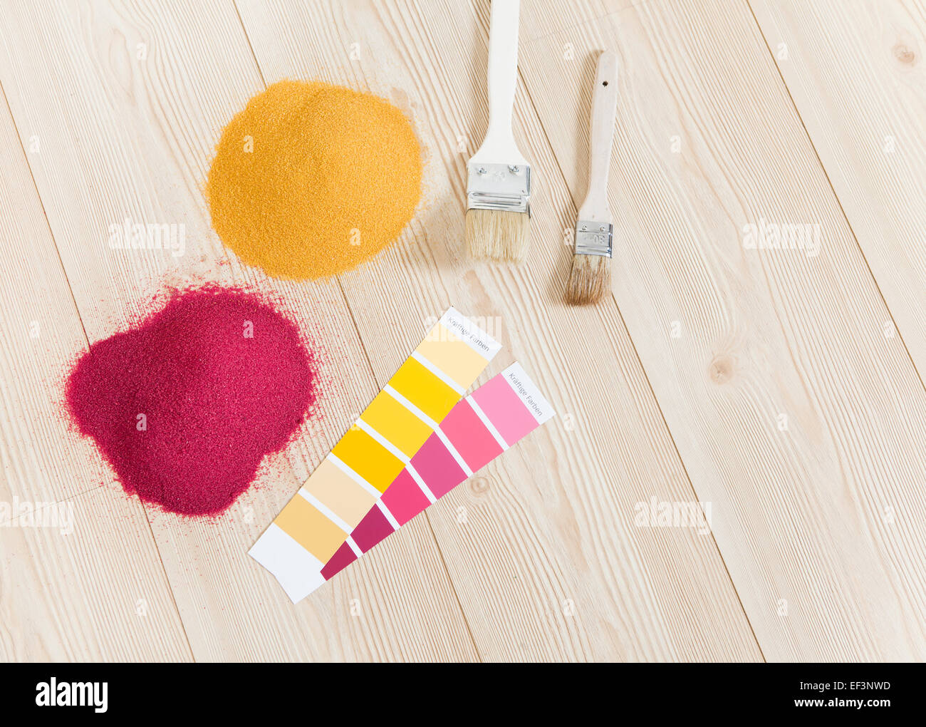 Color brushes hi-res stock photography and images - Alamy