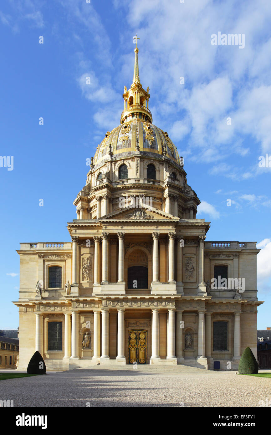 Chapel of Saint-Louis des Invalides (The National Residence of the Invalids), Paris, France Stock Photo