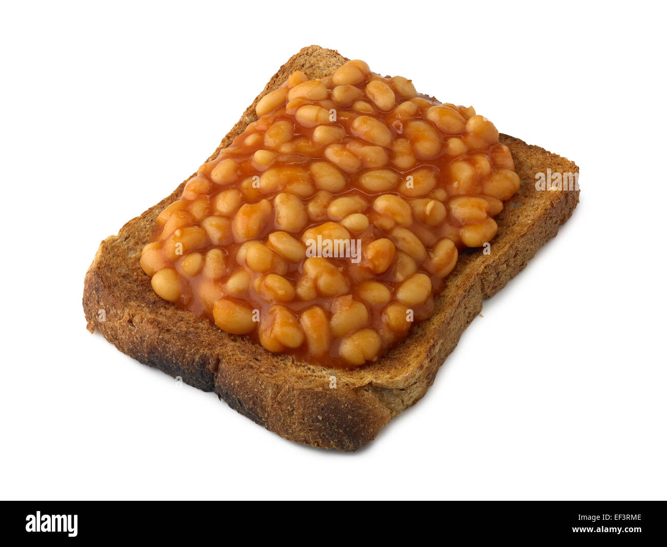 Baked beans toast wholemeal hires stock photography and images Alamy