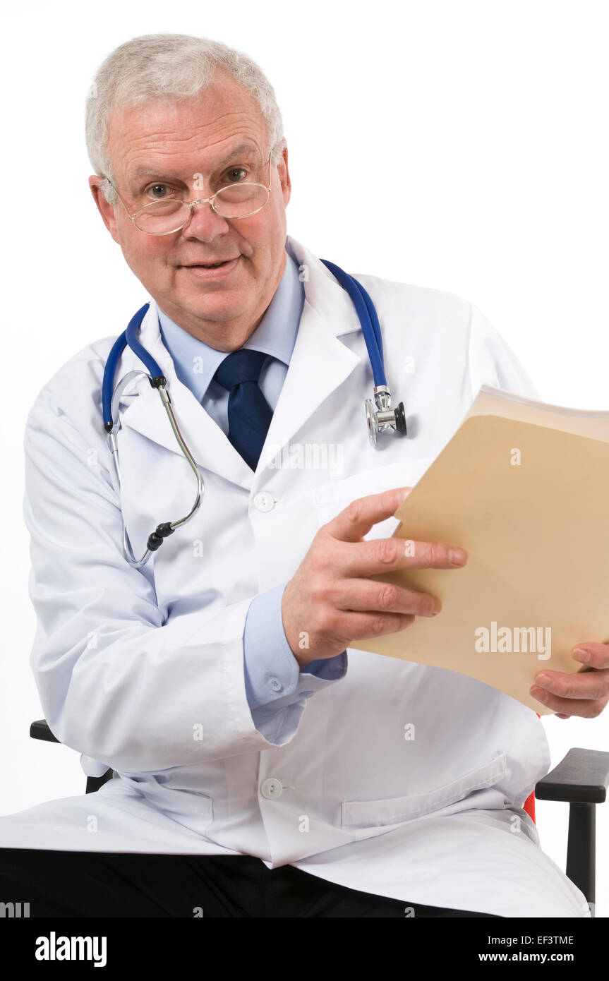 Portrait Of A Doctor Stock Photo Alamy