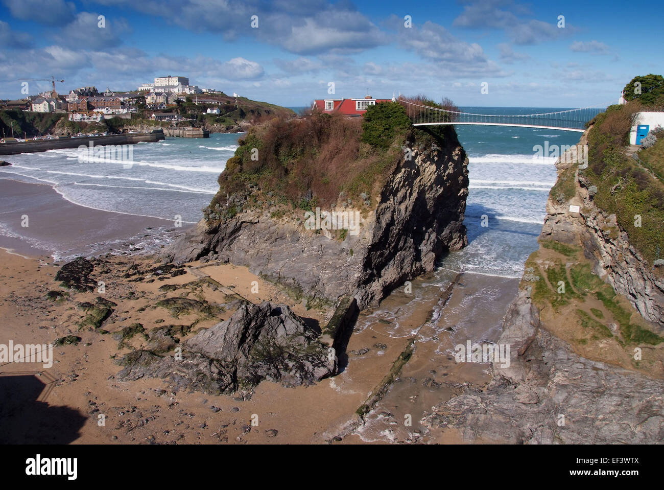 Newquay house on rock hires stock photography and images Alamy