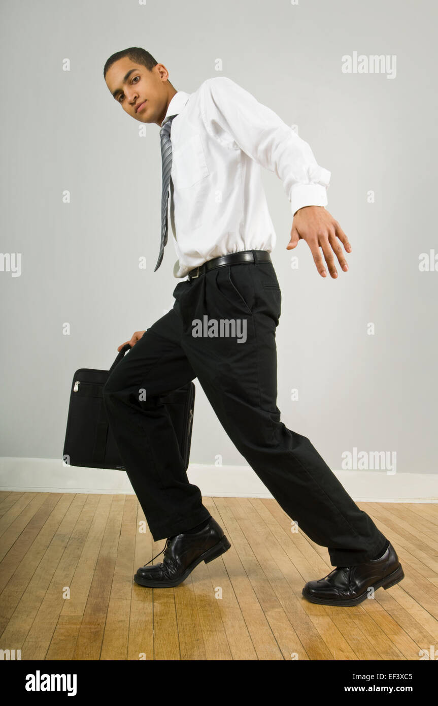 Hip businessman Stock Photo