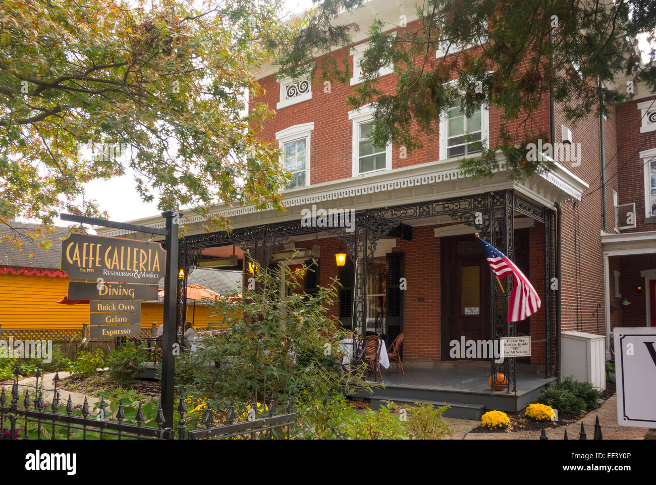 street scene in Lambertville New Jersey Stock Photo Alamy