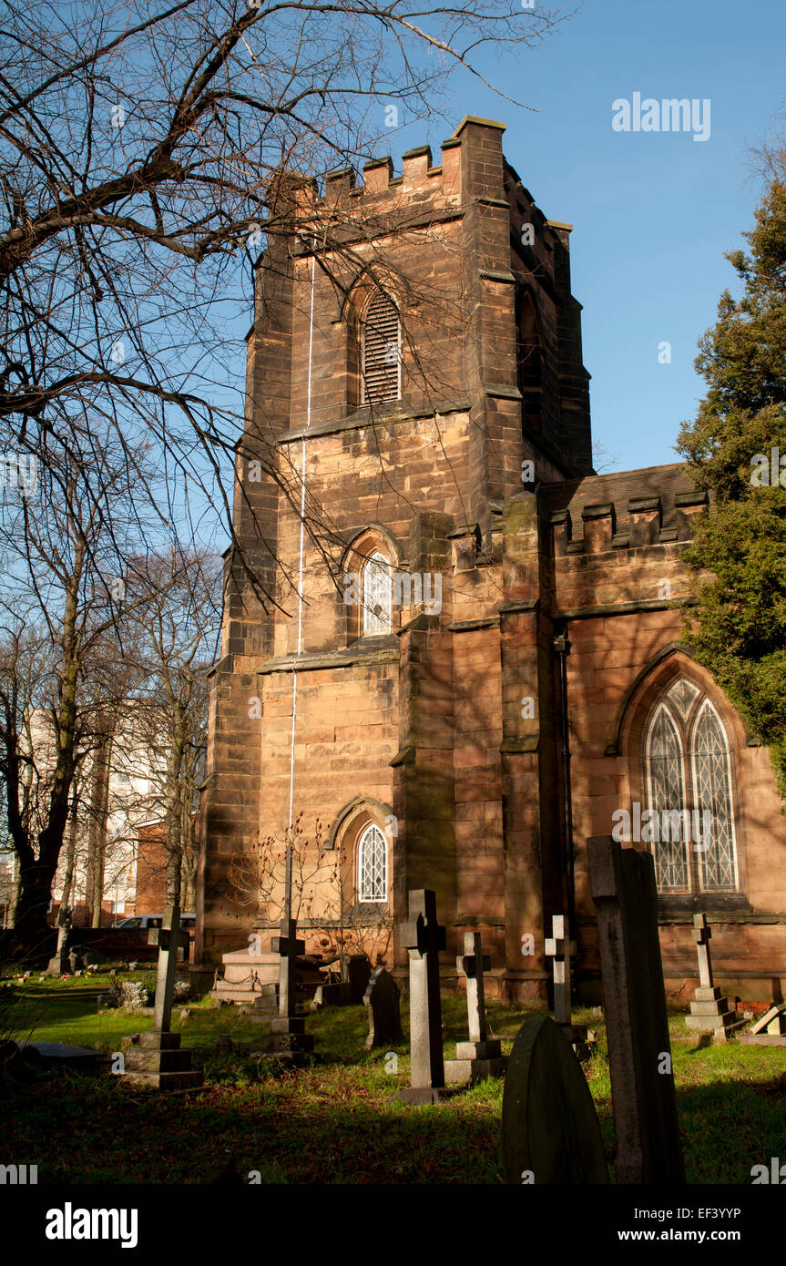 St. John the Evangelist Church, Perry Barr, Birmingham, UK Stock Photo