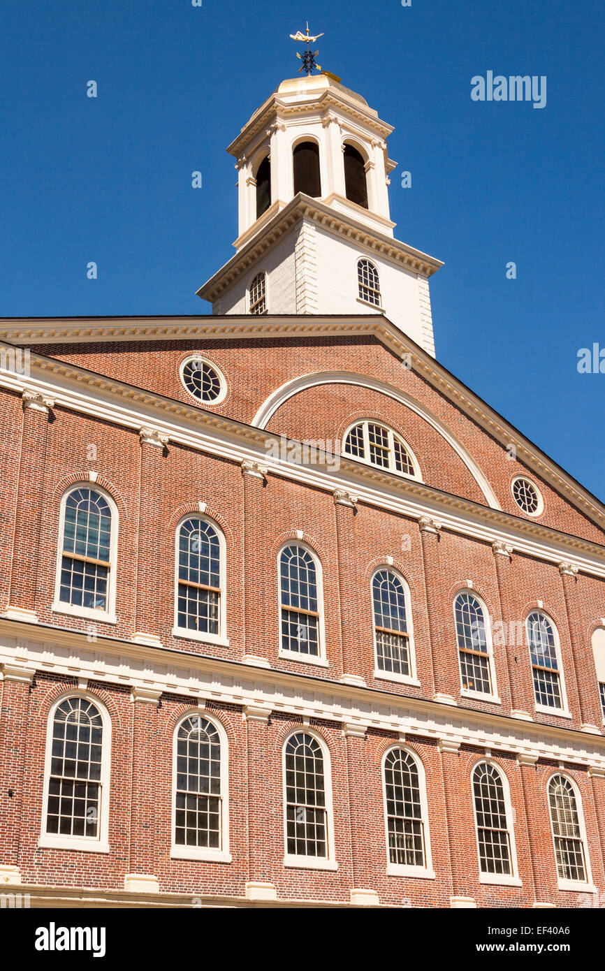 Faneuil Hall, Boston, Massachusetts, USA Stock Photo Alamy