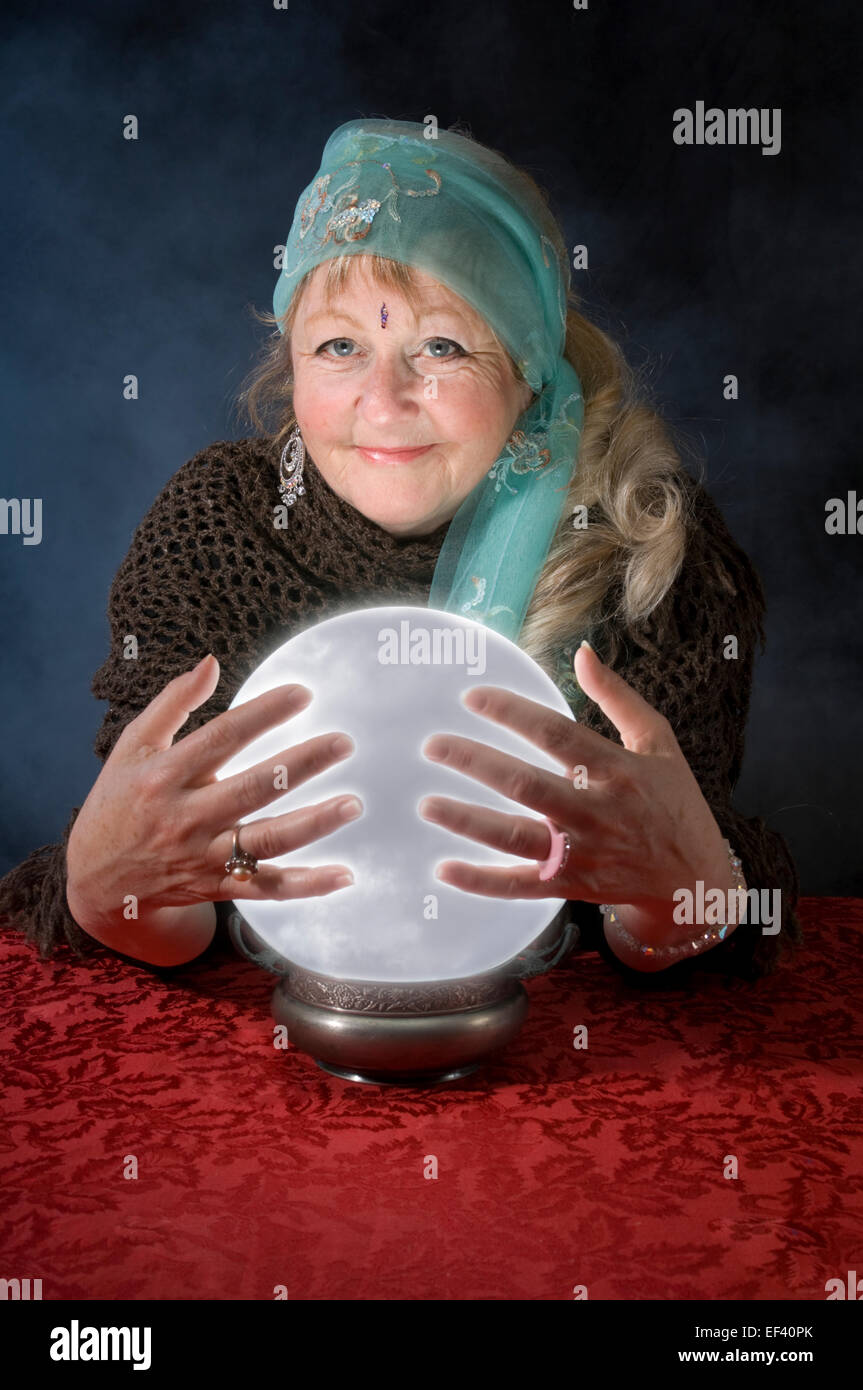 Fortune teller Stock Photo