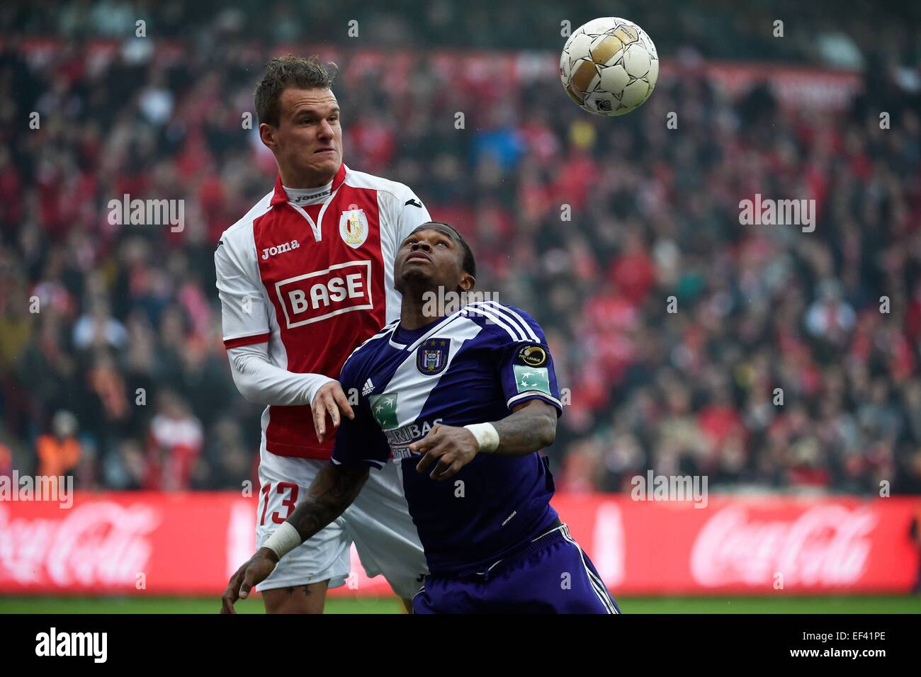 Standard de Liege vs Rsc Anderlecht LIEGE, BELGIUM - APRIL 12