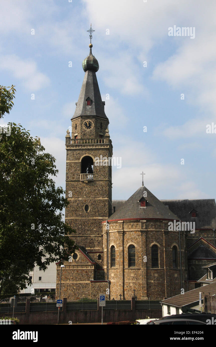 Sint-Gertrudiskerk, Saint Gertrude's Church, Wijlre, Limburg, Netherlands Stock Photo