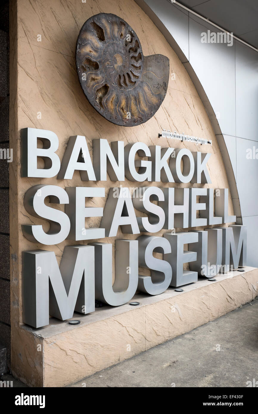 The Seashell Museum Bangkok Stock Photo
