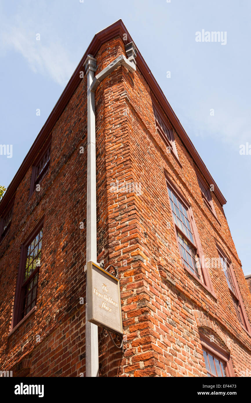 Pierce Hichborn House, North Square, North End, Boston, Massachusetts