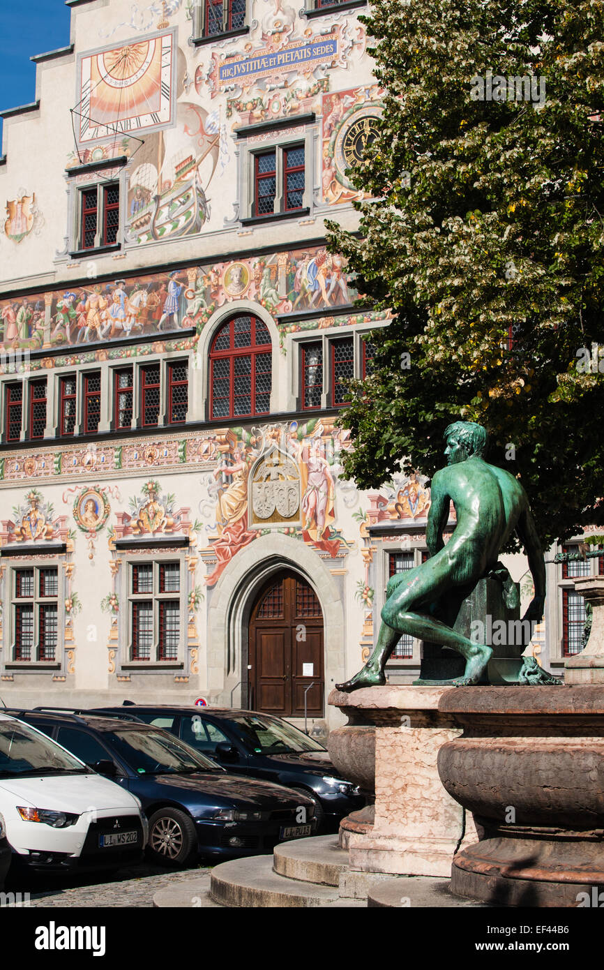 Old Town Hall, Lindau, Germany Stock Photo Alamy