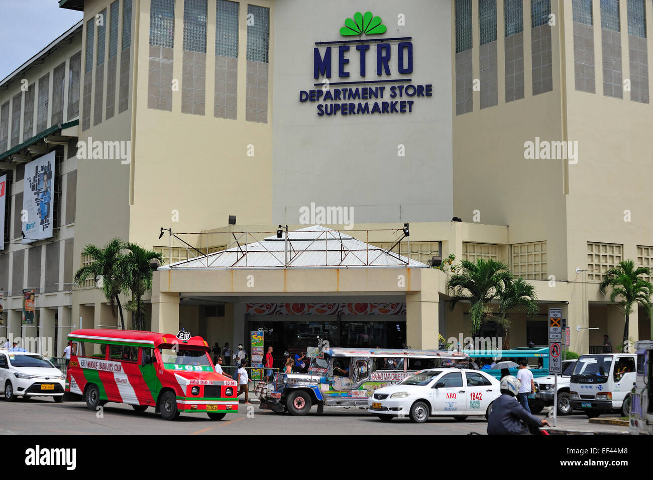 Ayala Center Cebu City Philippines Stock Photo