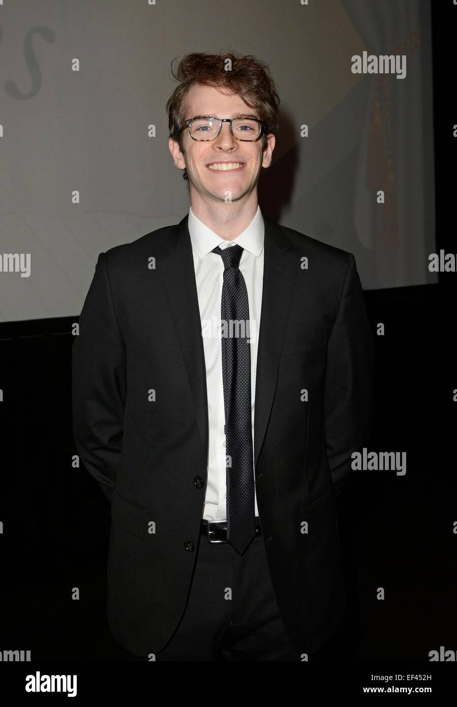 New York, NY, USA. 26th Jan, 2015. Russell Janzen at arrivals for The