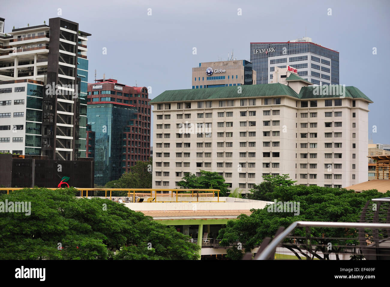 Mdct Building Cebu Business District from Ayala Center Stock Photo - Alamy