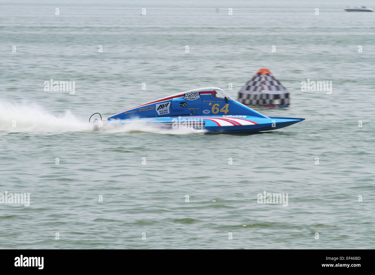 Boat A64 Class A 2 5 Liter Modified Hydroplane Boat Racing