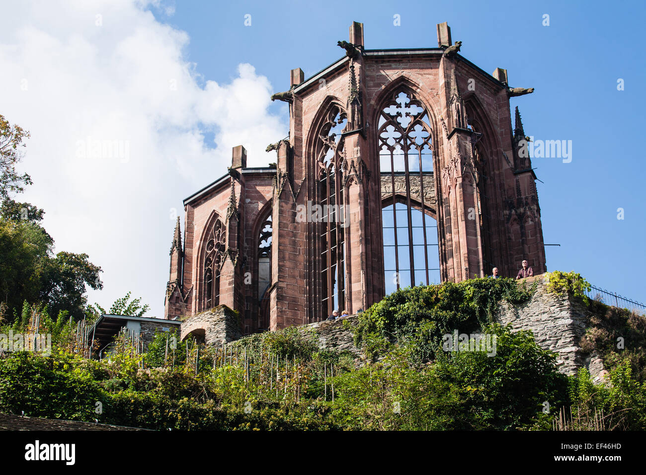 Werner Chapel, Bacharach, Germany Stock Photo