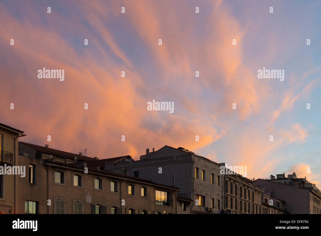 Notre-Dame De La Garde in Marseille at Sunset Stock Photo - Image of Notre-Dame De La Garde in Marseille at Sunset Stock Photo - Image of