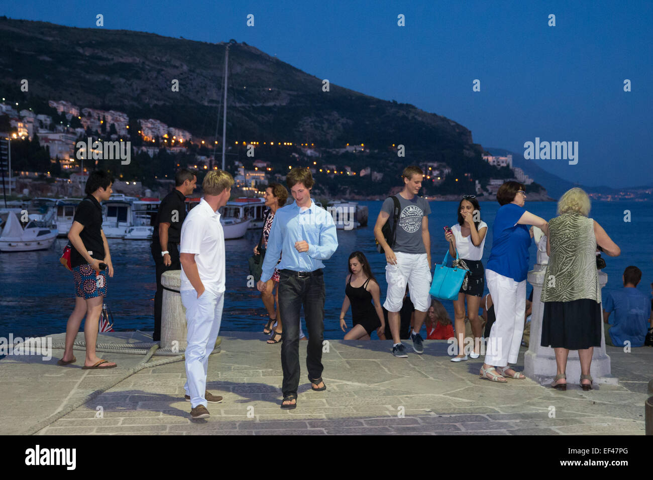 Steve Jobs' widow, Laurene Powell Jobs with family and friends on