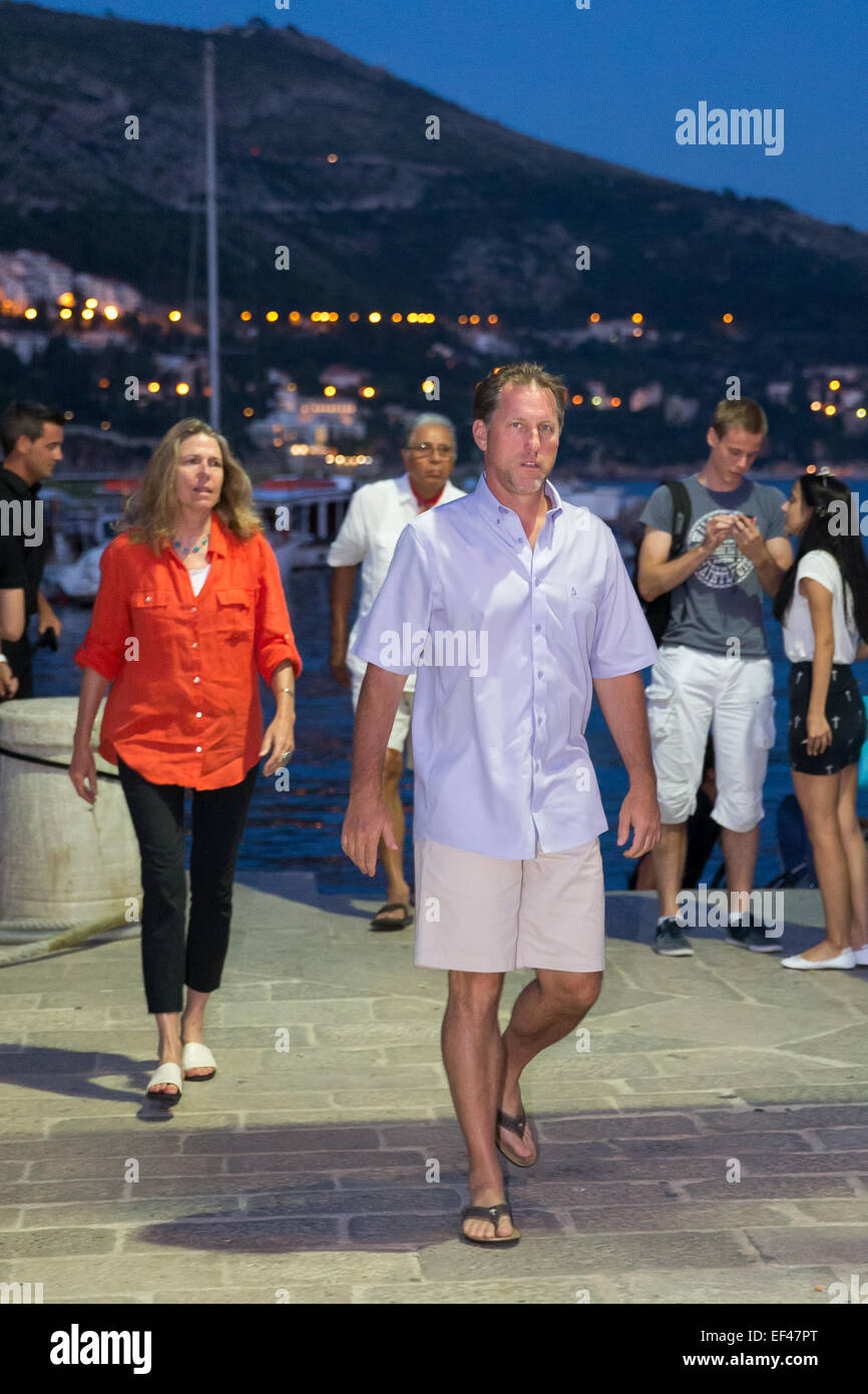 Steve Jobs' widow, Laurene Powell Jobs with family and friends on