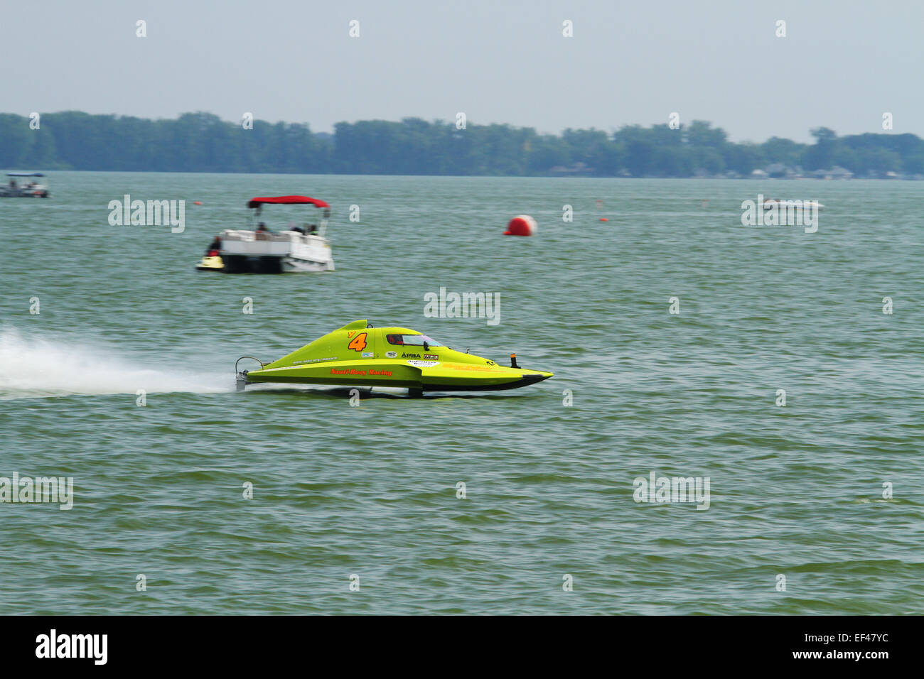 Boat Y4. Class Y, 1.5 Liter Modified Hydroplane. Boat Racing. American