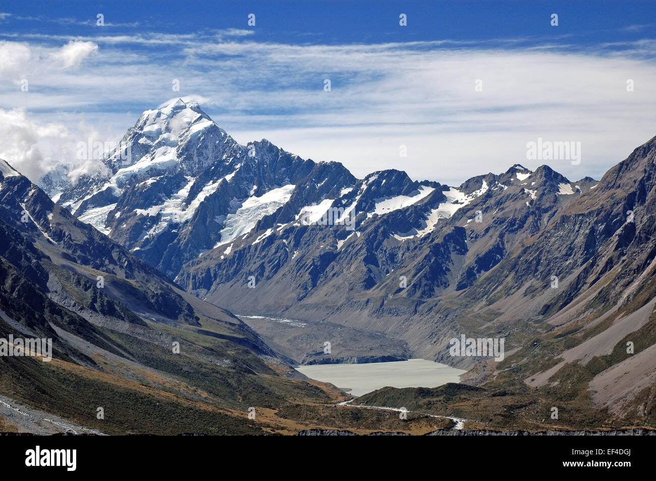 mount cook south island new zealand