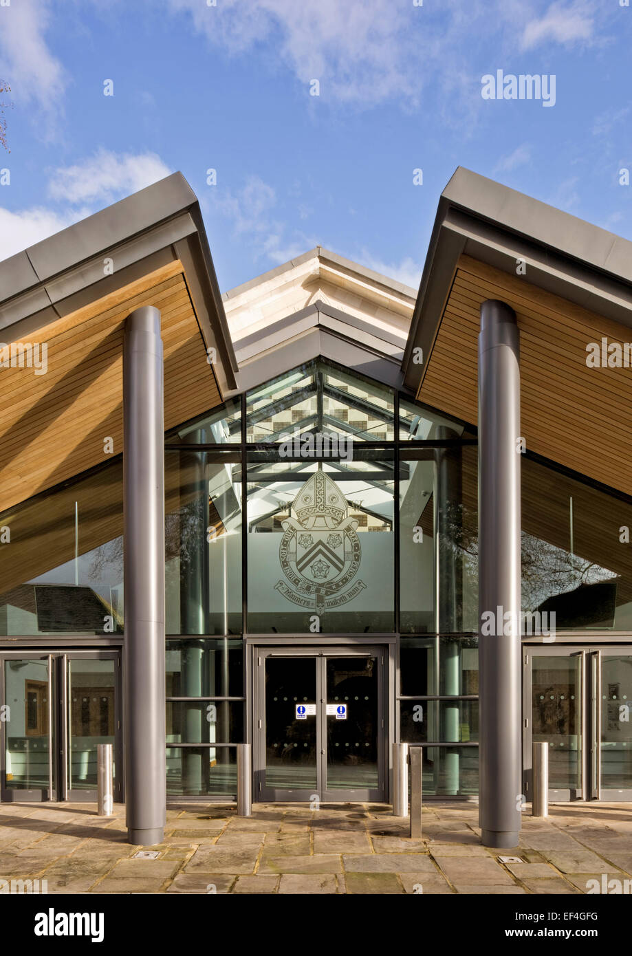 New Hall Winchester College, Hampshire, United Kingdom. Architect Barnsley Hewett and