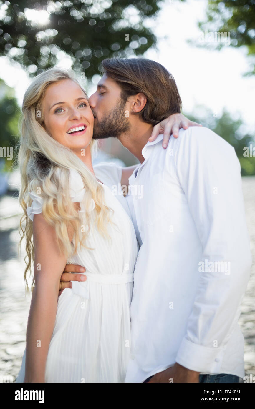 Attractive couple spending time together Stock Photo - Alamy