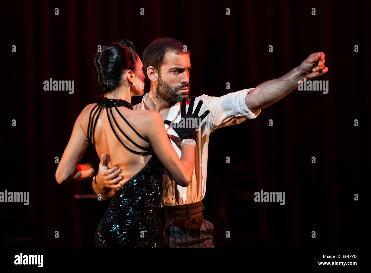 German Cornejo & Gisela Galeassi perform A Los Amigos part of 